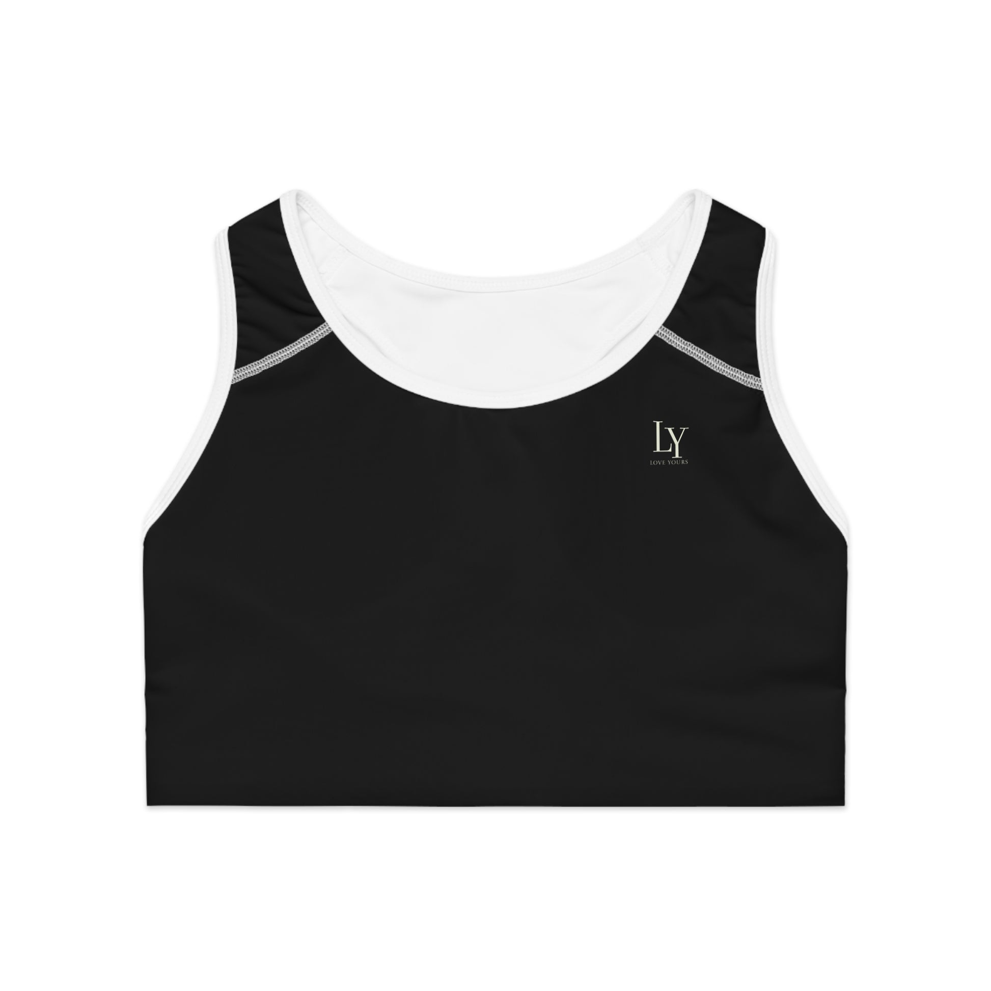 Customizable Love Sports Bra