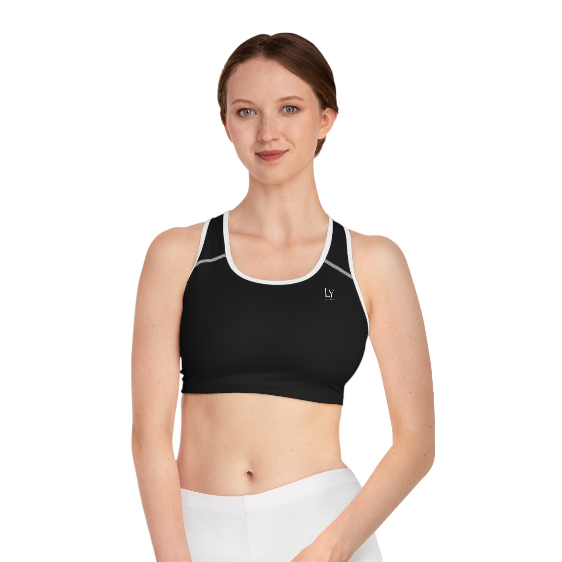 Customizable Love Sports Bra